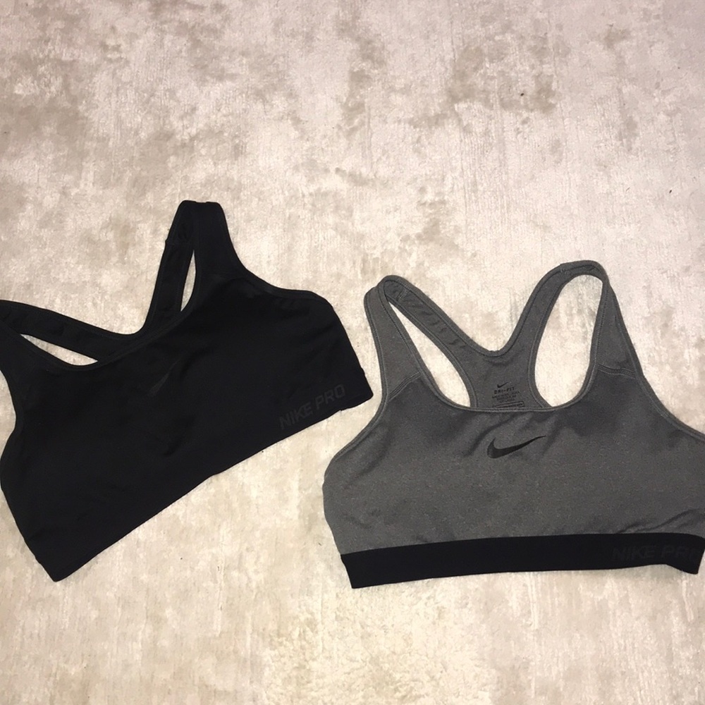 2 Medium dry fit nike sports bras